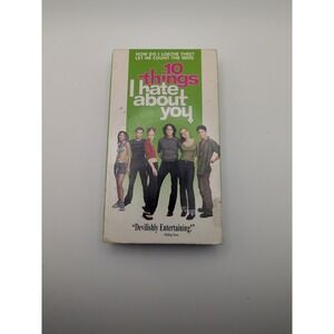 (1999) 10 Things I Hate About You VHS Tape Touchstone Home Video PG13 97 Minutes